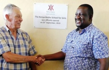 Peter Ruysenaars and the Governor Kwale County, Mvurya