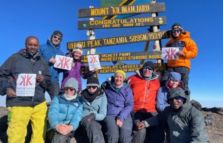 Climbing the roof of Africa, Mount Kilimanjaro for Kenya Kesho School for Girls