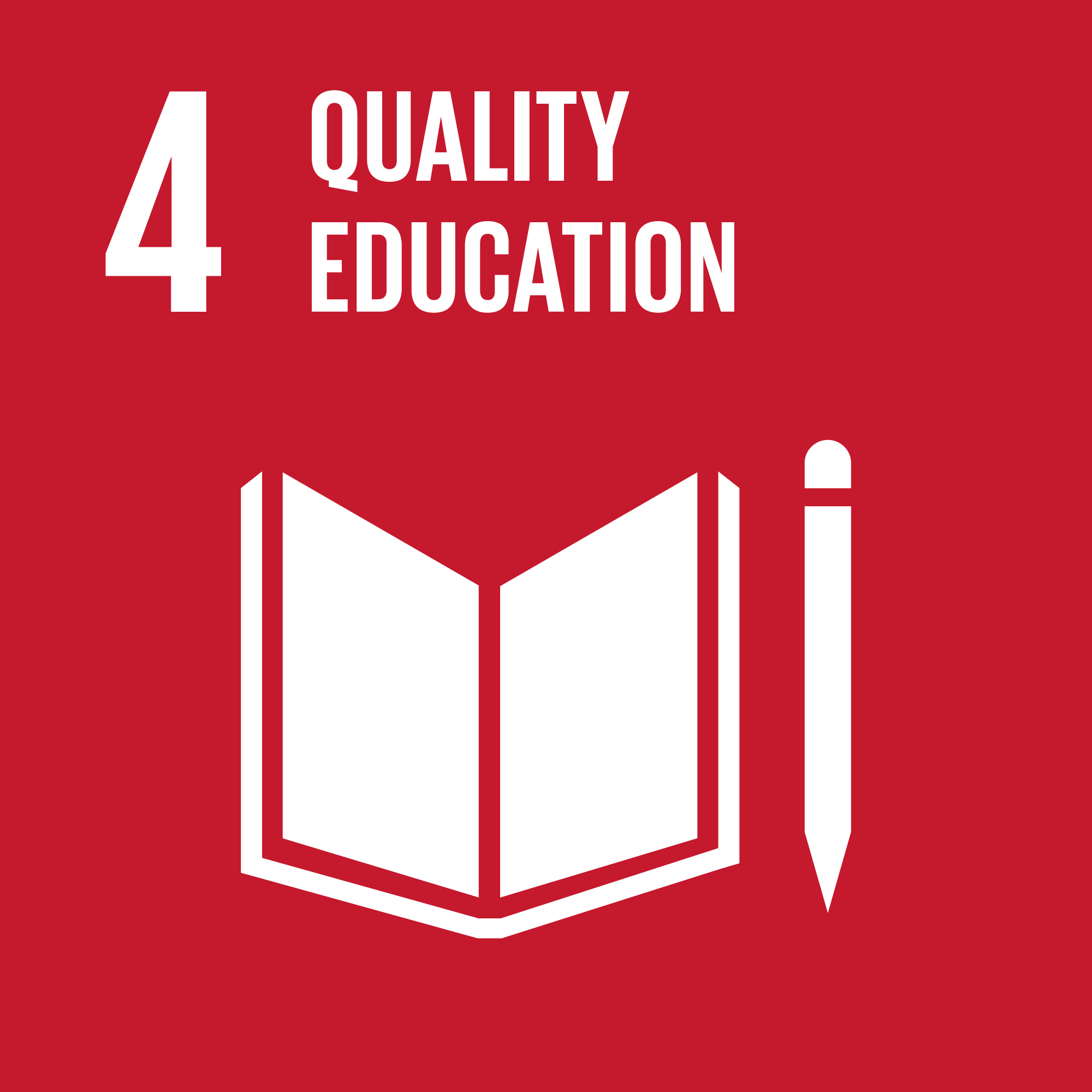 SDG 4 : QUALITY EDUCATION